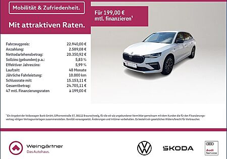 Skoda Scala 1.0 TSI Drive Selection, Paket Black, Ima