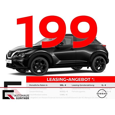 Nissan Juke leasen
