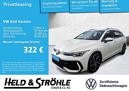 VW Golf Volkswagen Variant R-Line 2.0 TDI DSG IQ-LED 18" AHK K