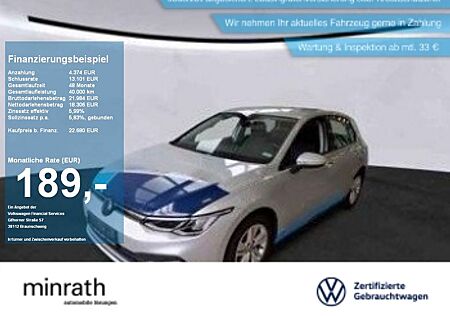 VW Golf Volkswagen VIII 1.5 eTSI Life DAB+VIRT+ACC+LED+NAVI
