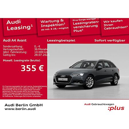Audi A4 leasen