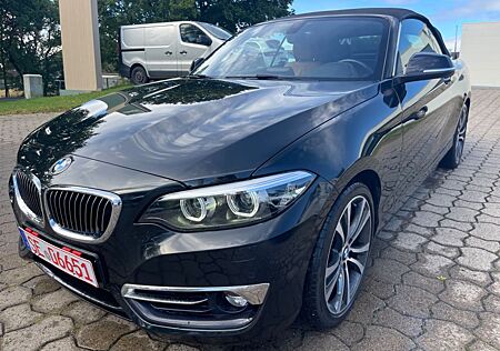 BMW 218 I Cabrio Luxury Line*2.Hd.*Leder*LED*Navi*