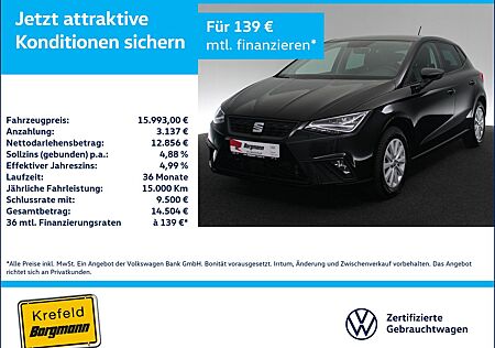 Seat Ibiza 1.0 TSI Style LED NAVI KAMERA PDC KLIMA