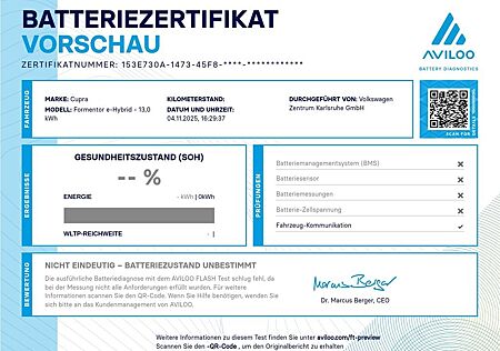 Cupra Formentor VZ 1.4 TSI Automatik e-Hybrid LED SzHz