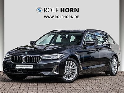 BMW 520d Touring Luxury Line Navi AHK Leder Standhzg