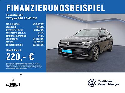 Volkswagen Tiguan GOAL 1.5 eTSI DSG AHK KAMERA LED NAV SHZ