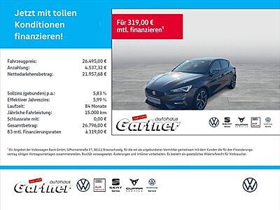 Seat Leon FR 1.5eTSI DSG NAVI AHK KAMERA SHZG LED KLI