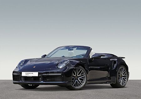 Porsche 992 911 Turbo S Cabrio Leder-crema Burmester