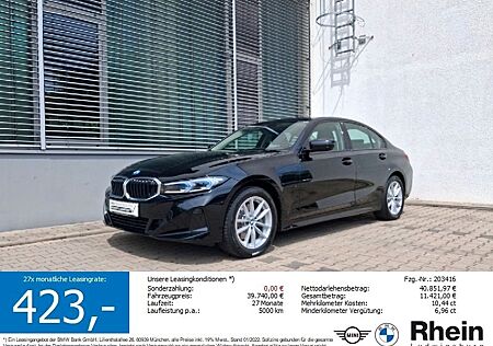 BMW 330e Lim. LED Navi HiFi DrivAs PArkAs SHZ