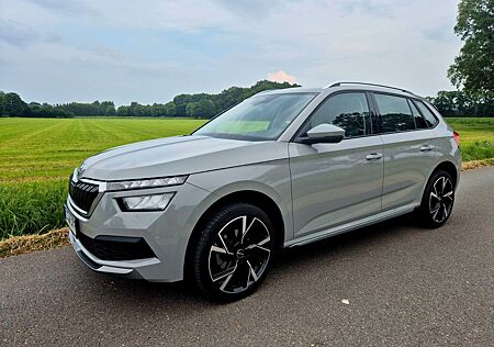 Skoda Kamiq 1.0 TSI 70kW Style in Stahlgrau mit AHK