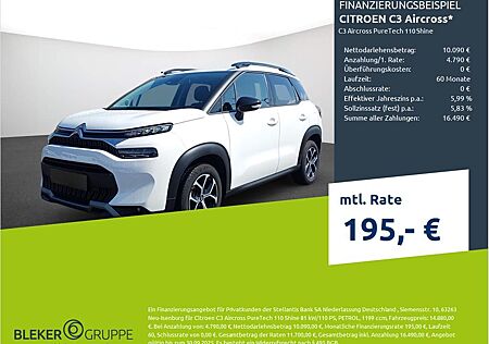 Citroën C3 Aircross PureTech 110 Shine