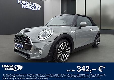 Mini Cooper S Cabrio LED NAVI HUD H/K SPORTSITZ 17"