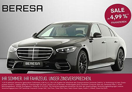 Mercedes-Benz S 580 4M Lang AMG Standhz Pano Leder beige HUD