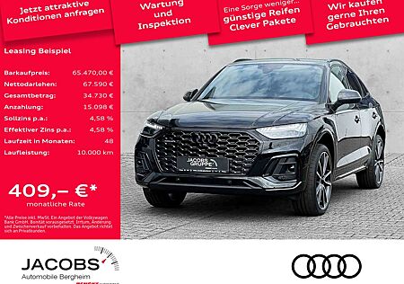 Audi Q5 Sportback 45 TDI S line/Matrix/Kamera/Black