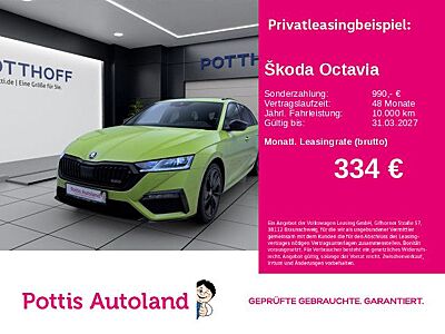 Skoda Octavia Combi 2.0 TDI DSG RS NAVI KLIMA SHZG LED