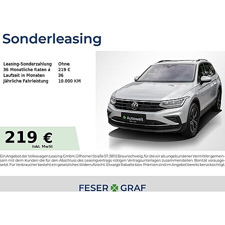 VW Tiguan leasen