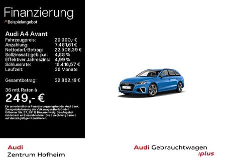 Audi A4 Avant 40 TDI qu S line S tro*B&O*HUD*Matrix*N