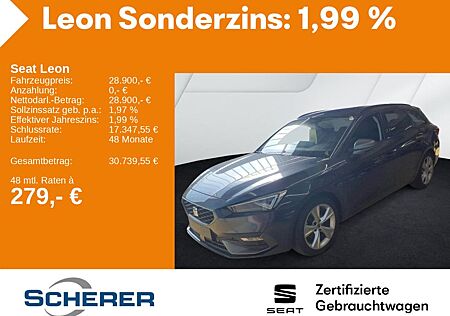 Seat Leon Sportstourer FR 1.5 TSI DSG Navi SHZ PDC Ma