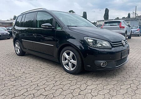 VW Touran Volkswagen Highlin/1Hand/7Sitzer/B-Xenon/LED/PDC/SHZ
