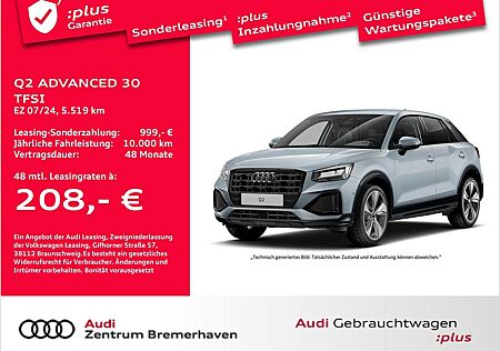 Audi Q2 ADVANCED 30 TFSI KAMERA NAVI AHK LM19 SITZH.