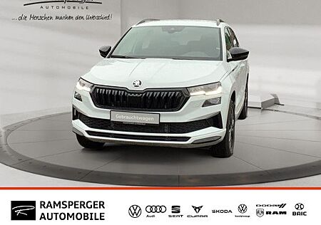Skoda Karoq 1.5 TSI DSG Sportline AHK ACC Matrix Navi