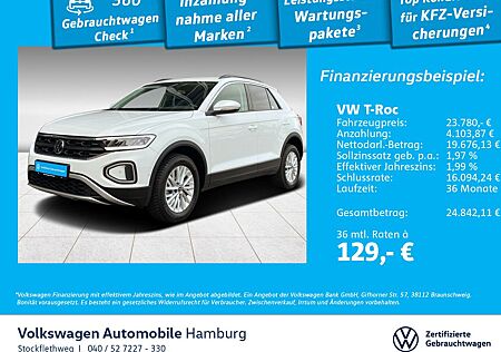 VW T-Roc Volkswagen 1.0 TSI Life Navi Sthzg LED DigitalCockpit