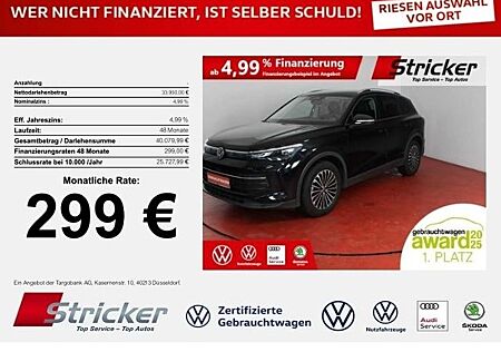 VW Tiguan Volkswagen Life 1.5eTSI DSG 299,-ohne Anzahlung Navi