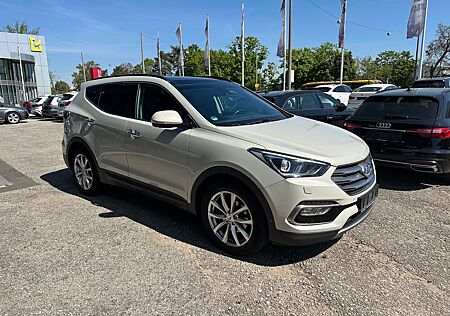 Hyundai Santa Fe blue Premium 4WD *Pano*Kamera*Leder*