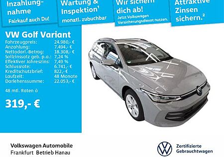 VW Golf Volkswagen VIII Variant 1.5 TSI Life Navi LED DAB+