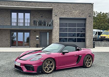 Porsche Boxster 718 Spyder RS WEISSACH LIFT