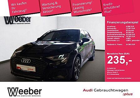 Audi A3 Sportback s line NAVI*LEDER*RFK*PDC*18LM*GRA