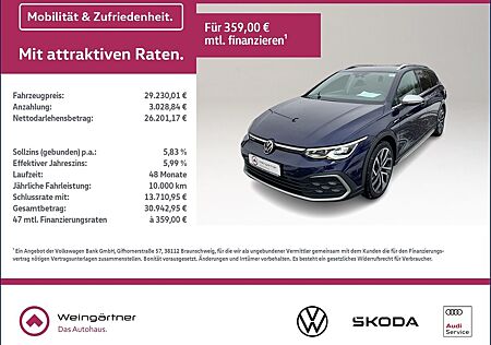 VW Golf Volkswagen VIII Variant Alltrack 4Motion 2.0 TDI, Stan