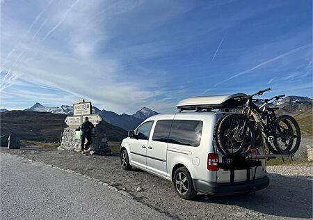 VW Caddy Volkswagen Maxi modular als Camper und 7 Sitzer