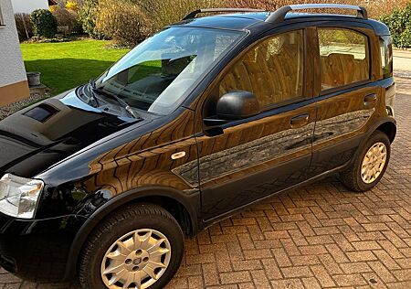 Fiat Panda 1.2 8V Climbing 4X4 schwarz