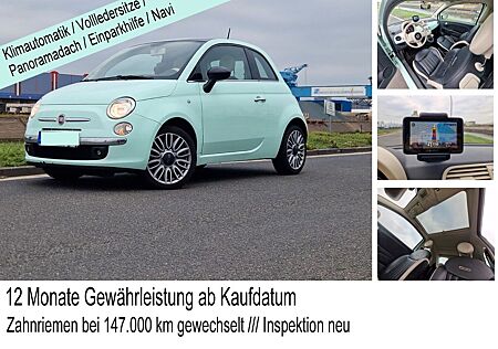 Fiat 500 Cult Klimatronic Panorama Leder Navi PDC Alu