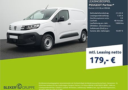 Peugeot Partner L1H1 BLue HDii100