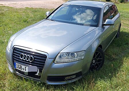 Audi A6 2.8 FSI Avant S-Line, AHK, Leder schwarz
