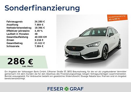Cupra Leon Sportstourer 1.5TSI DSG AHK LED Sitzheizung