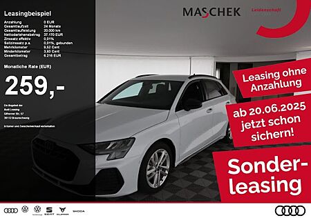 Audi A3 Sportback S line 30 TFSI SONOS Naviplus Leder