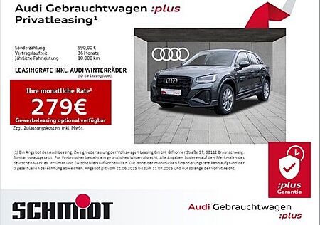Audi Q2 35 TFSI S line AHK Navi+ ACC Leder Sportsitze