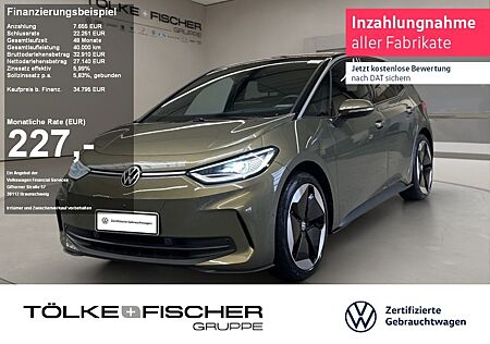 VW ID.3 Volkswagen S (77kWh) Pro DCC IQLight ACC AUT Kam. Navi