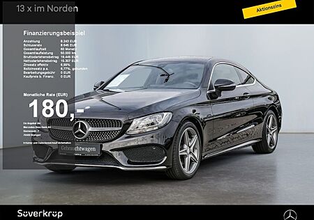 Mercedes-Benz C 180 Coupé +AMG PANO SHZ