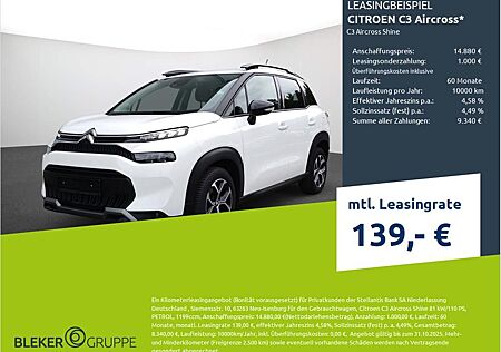 Citroën C3 Aircross PureTech 110 S&S Shine