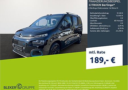Citroën Berlingo ë- Elektromotor 136 Shine M