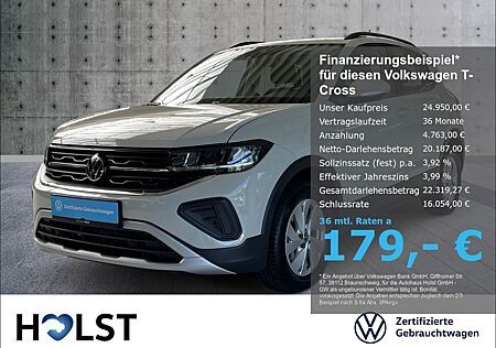 VW T-Cross Volkswagen 1.0TSI Life IQ.DRIVE GJR RüFaKa AHK ACC