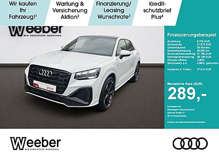 Audi Q2 S line PANO*RAUTE*LEDER*AHK*MATRIX*19LM*5J GA