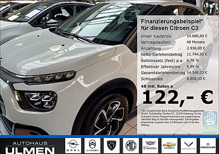 Citroën C3 C-Series 1.2 PureTech 82 83 EU6d Klimaanlag