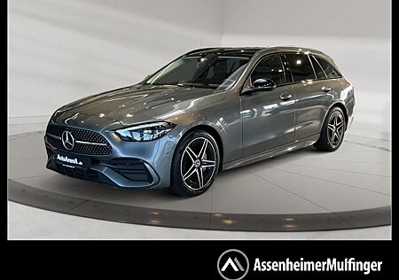 Mercedes-Benz C 220 d T AMG +MBUX+Navi+Pano+SpurW+W-Paket+PDC