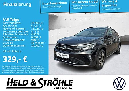 VW Taigo Volkswagen Life 1,0 l SHZ ACC RFK Ganzjahresreifen