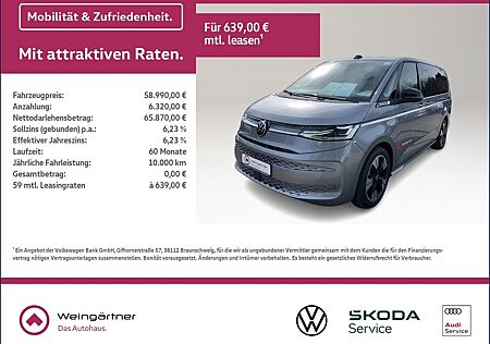 VW T7 Multivan Volkswagen 2.0 TDI Style lang LÜ, AHK, Navi, St